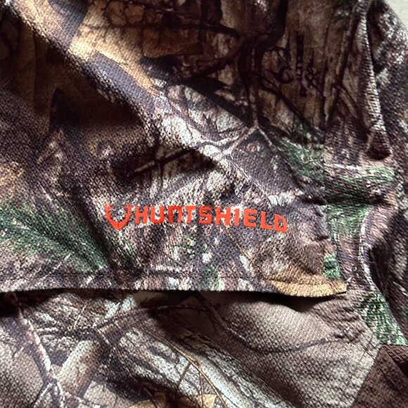 huntshield realtree camo windbreaker jacket - Picture 4 of 6
